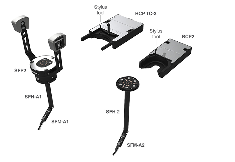5-axis change systems - SFP2 with SFH-2, RCP TC-3 and RCP2