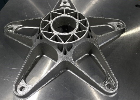 3D printing the wheel centres