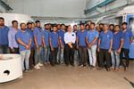 Mr Ranganatha and staff at TGT, India