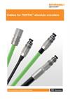 Data sheet:  Cables for FORTiS™ absolute encoders
