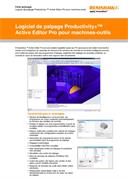 Fiche technique : Logiciel de palpage Productivity+™ Active Editor Pro pour centres d'usinage