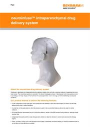 Flyer:  neuroinfuse™ intraparenchymal drug delivery system