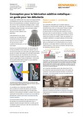 Article de fond :  Conception pour la fabrication additive métallique - un guide pour les débutants